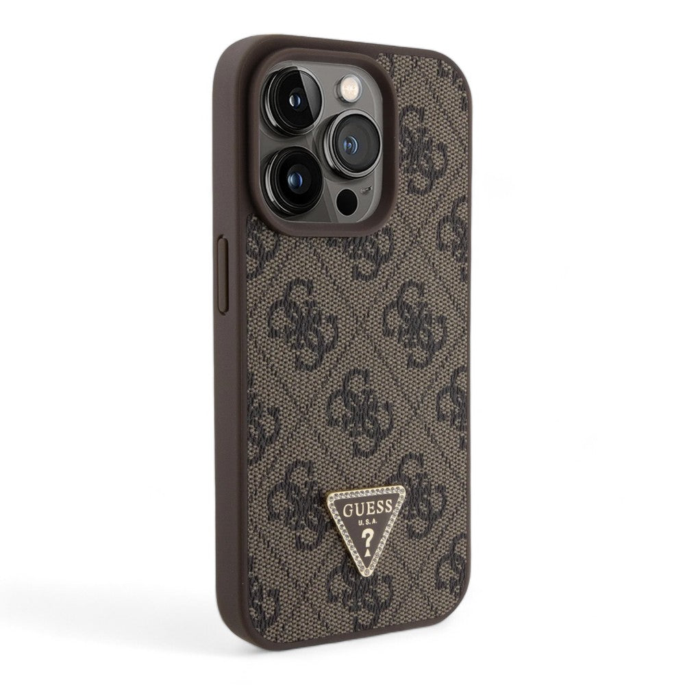 Estuche GUESS Hard Case iPhone 15 Pro - Café