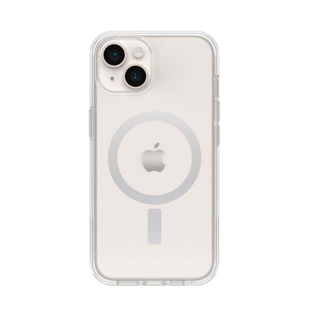 Estuche OtterBox Symmetry con MagSafe Color Transparente Para iPhone 15