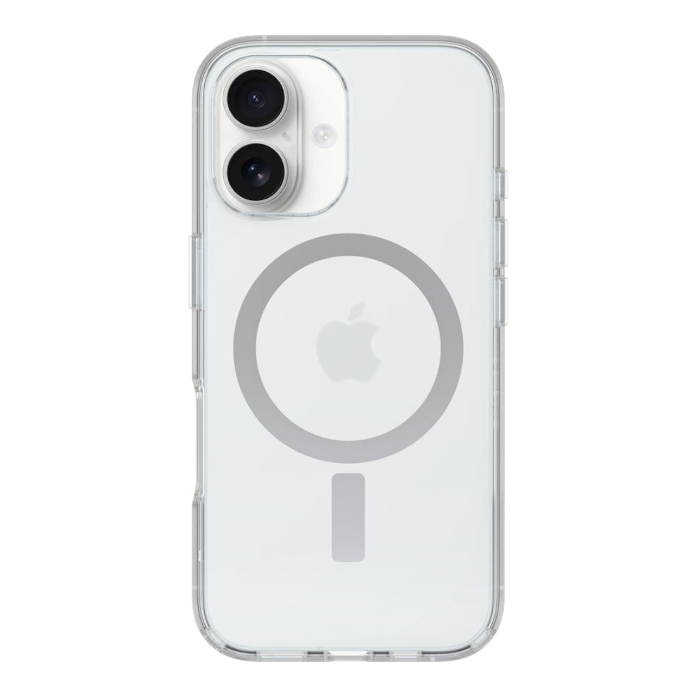Estuche OtterBox Symmetry con MagSafe para iPhone 16 Color Transparente