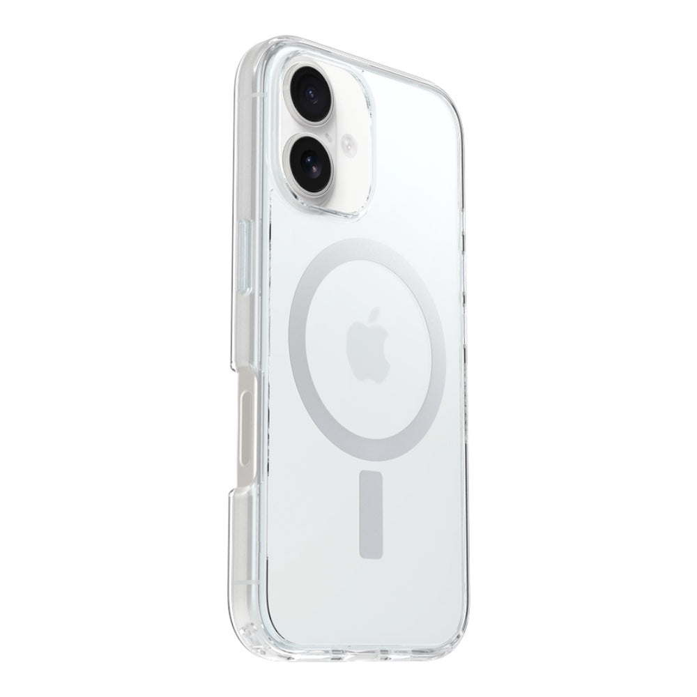 Estuche OtterBox Symmetry con MagSafe para iPhone 16 Color Transparente